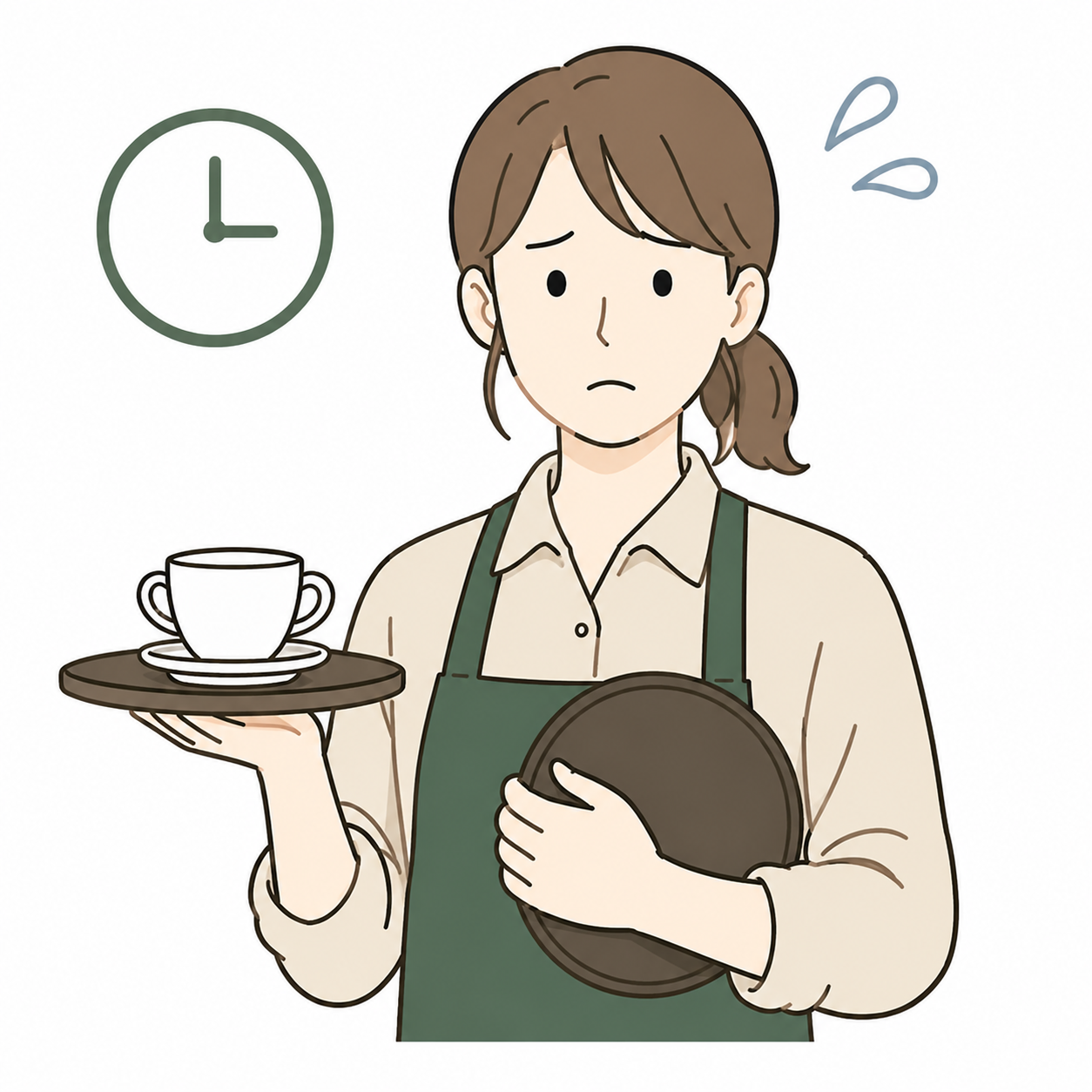 悩む店舗オーナー